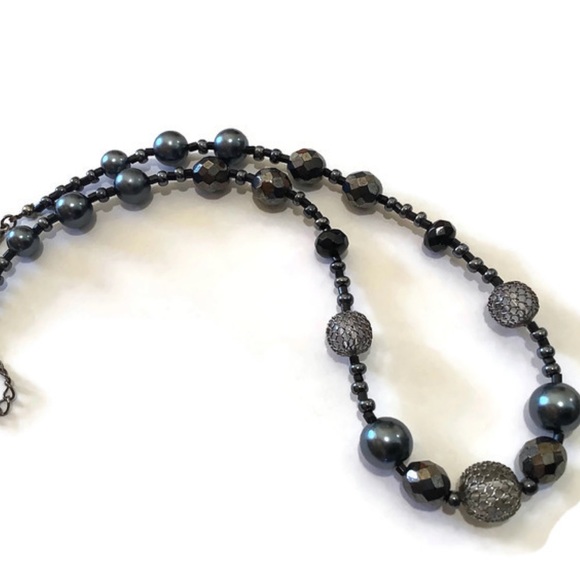 Cookie Lee Single Strand Beaded Necklace - Picture 2 of 9